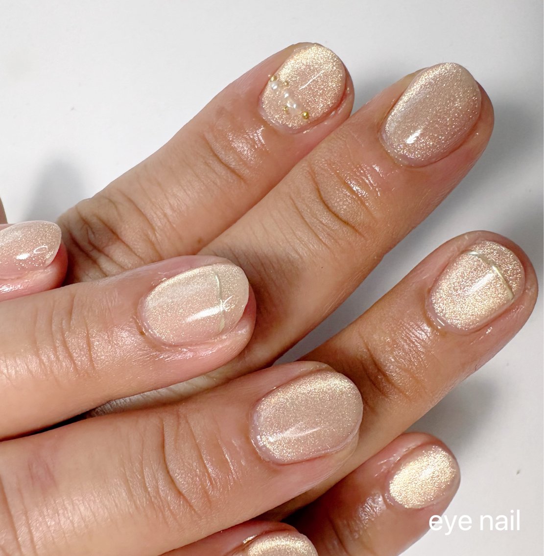 ネイル ストーンネイル ハンドネイル Eye nailのネイルデザイン
