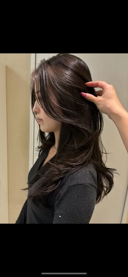 セミロング ヘアアレンジ カット ヘアカラー トリートメント 💟Opus/ Mizuki🐕💟のヘアスタイル