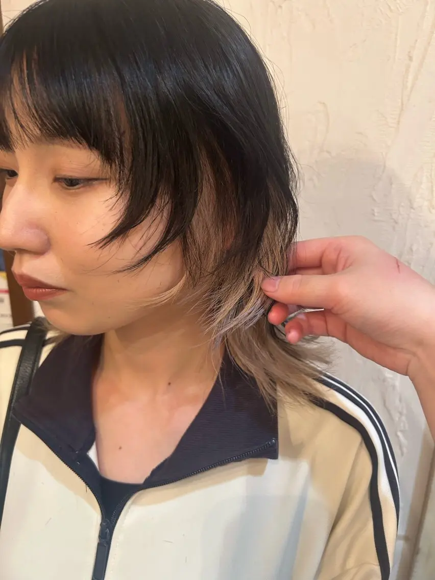 ショート カラー 透明感カラー/メンズ まつぱ/萌のヘアスタイル