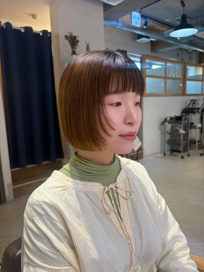 ショート レイヤーカット SHICUNE /ミホのヘアスタイル