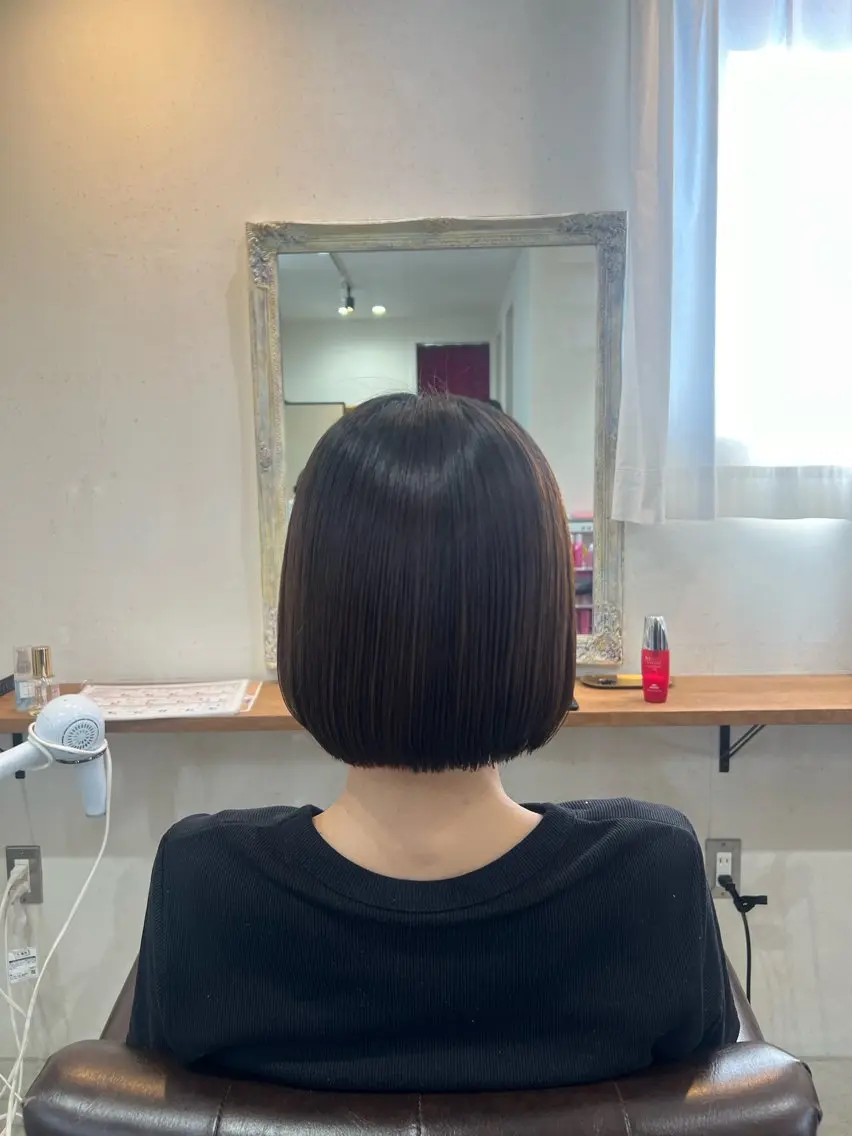 ミディアム ボブ 🤎大人可愛い/ Rinka🤎のヘアスタイル