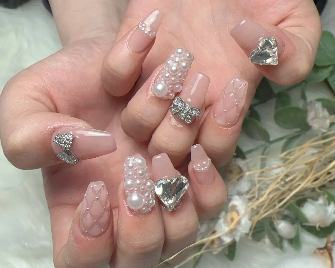 ネイル 長さ出し 持ち込み スカルプネイル ワンホンネイル ハンドネイル UM Nail Salonのネイルデザイン