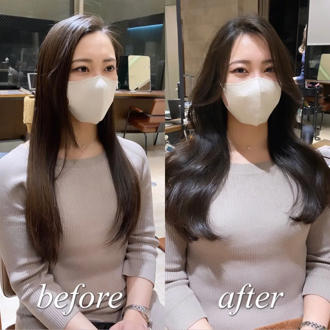 似合わせカット✂️+AFLOATオリジナルトリートメント⭐️の写真