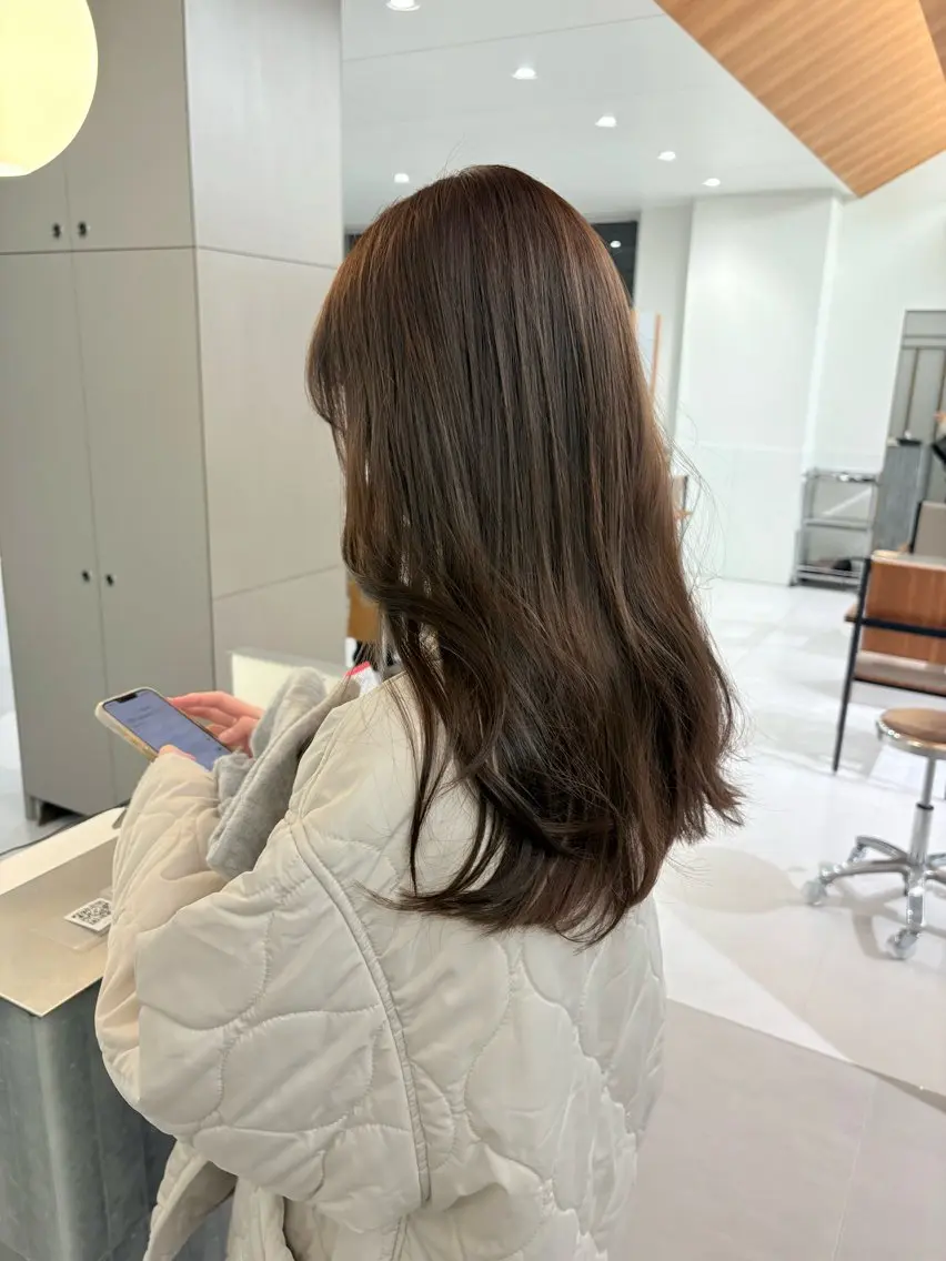 【人気クーポン】前髪カット+ワンカラー＋トリートメント  /矢場/ボブ /韓国の写真