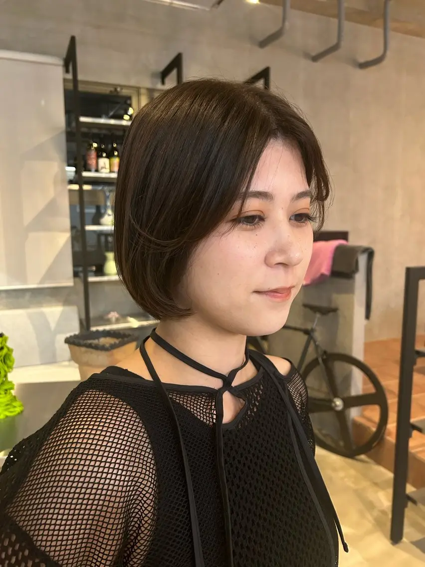 ショート ショートヘア yara reinのヘアスタイル