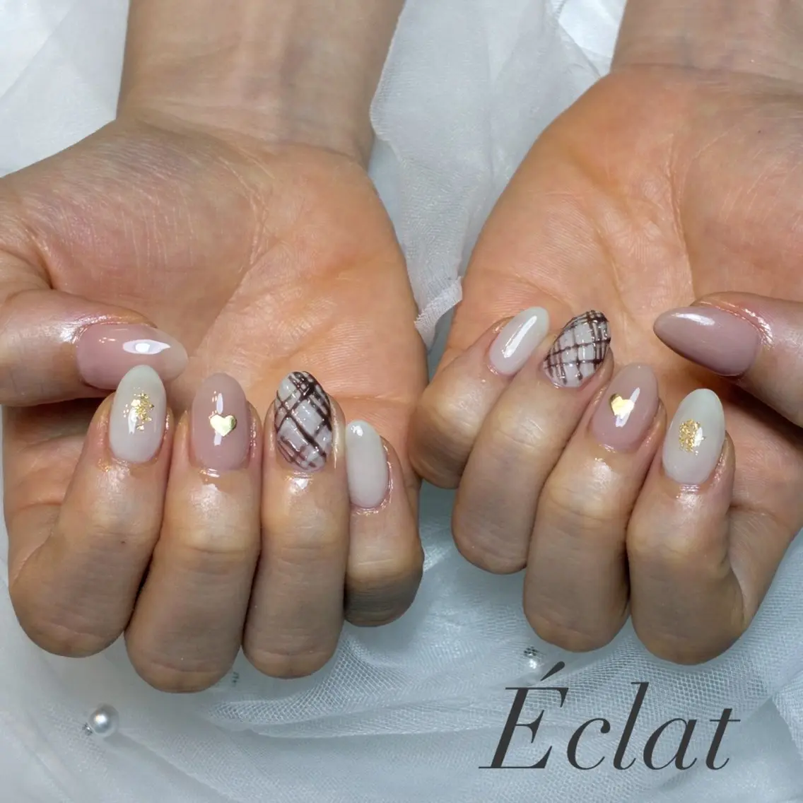 ネイル ハンドネイル nail salon Éclatのネイルデザイン