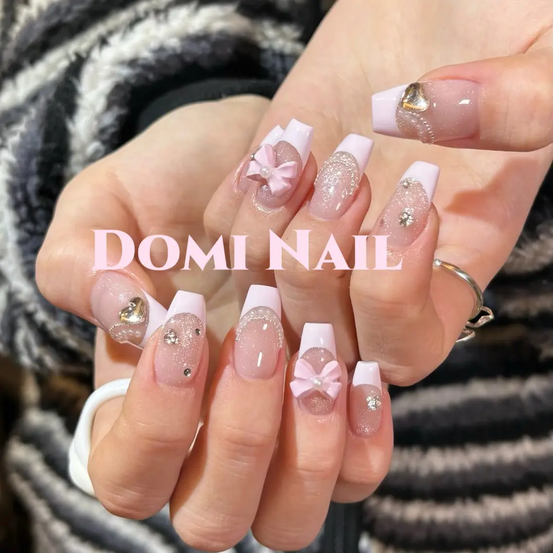 ネイル 持ち込み ハンドネイル Domi Nail Salonのネイルデザイン
