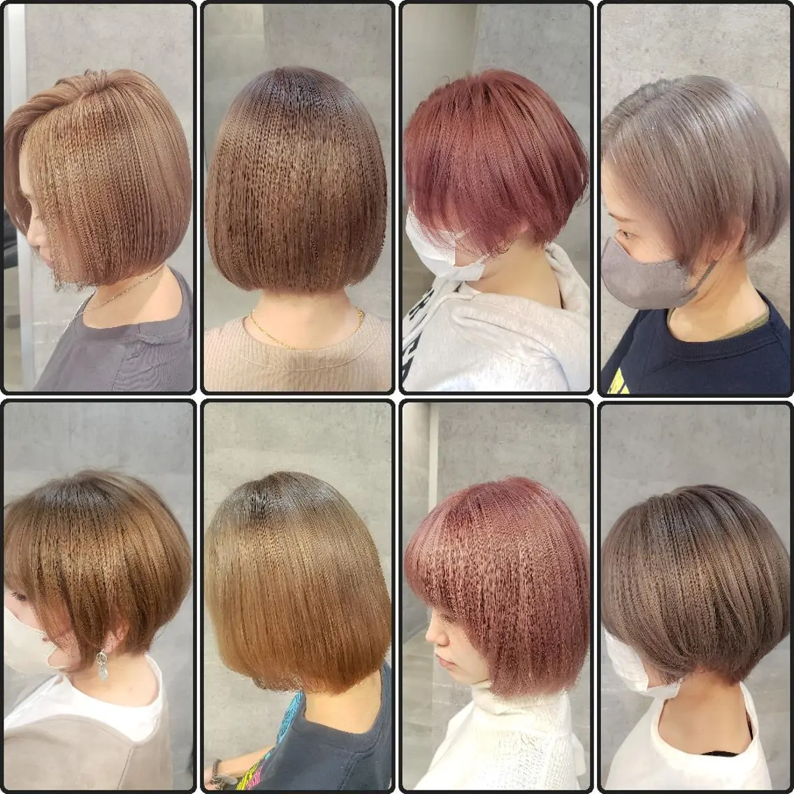 ショート カラー ハイトーンカラー ショートヘア カット ヘアカラー トリートメント ミルクティー特化 🌈島内　琢真🌈のヘアスタイル