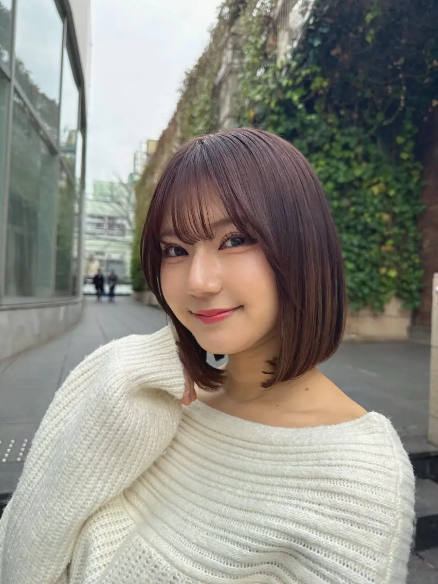 ショート カラー カット ヘアカラー トリートメント 💎透明感カラー特化 💎TAISEIのヘアスタイル