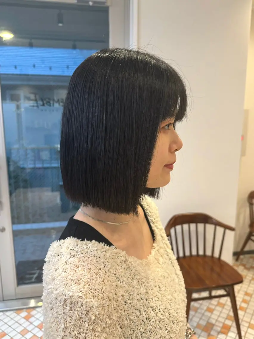 【新規✨】カット+髪質改善縮毛の写真