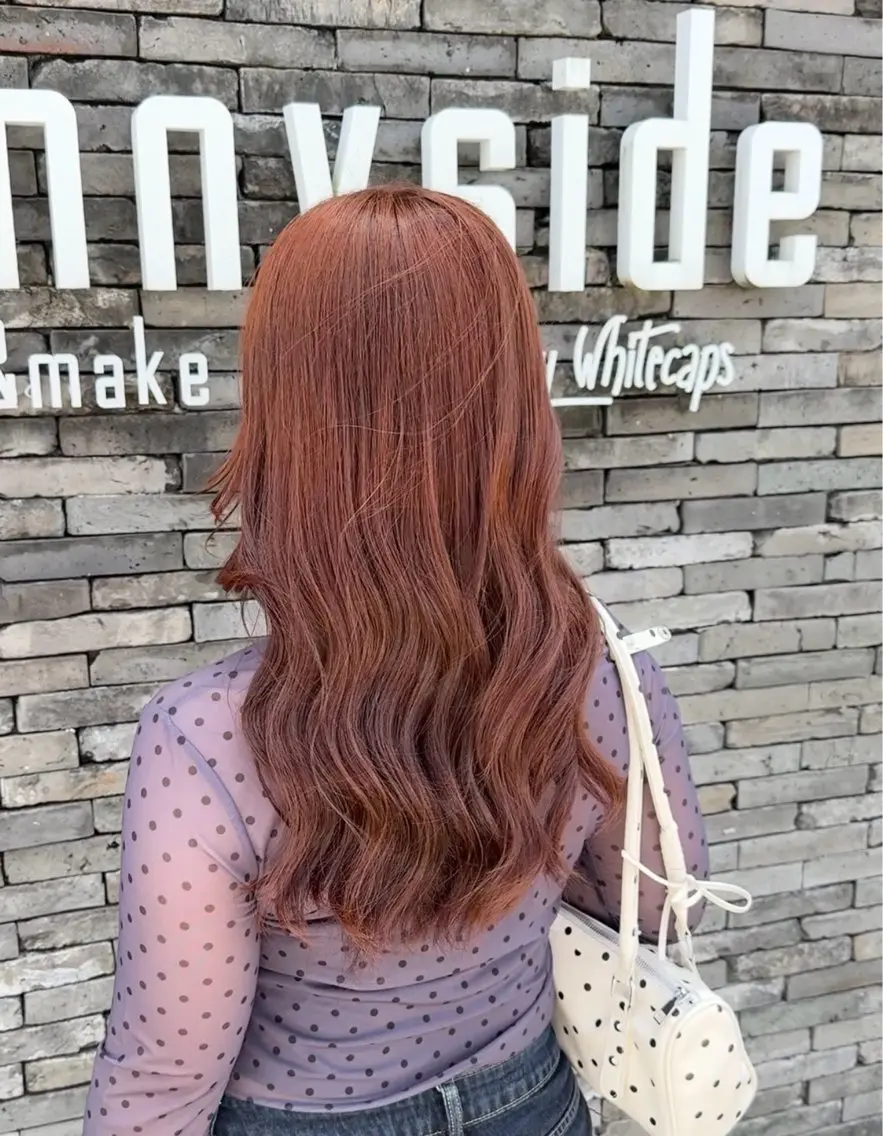 ロング カラー ヘアカラー トリートメント マンツーマン施術 🥥國谷俊介🥥のヘアスタイル