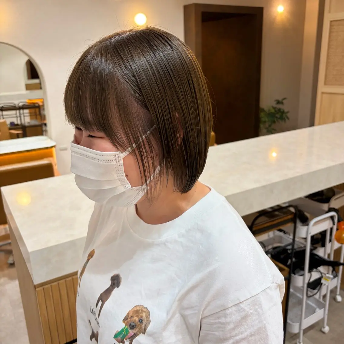 ショート カラー Suzu🪽 大宮美容室のヘアスタイル