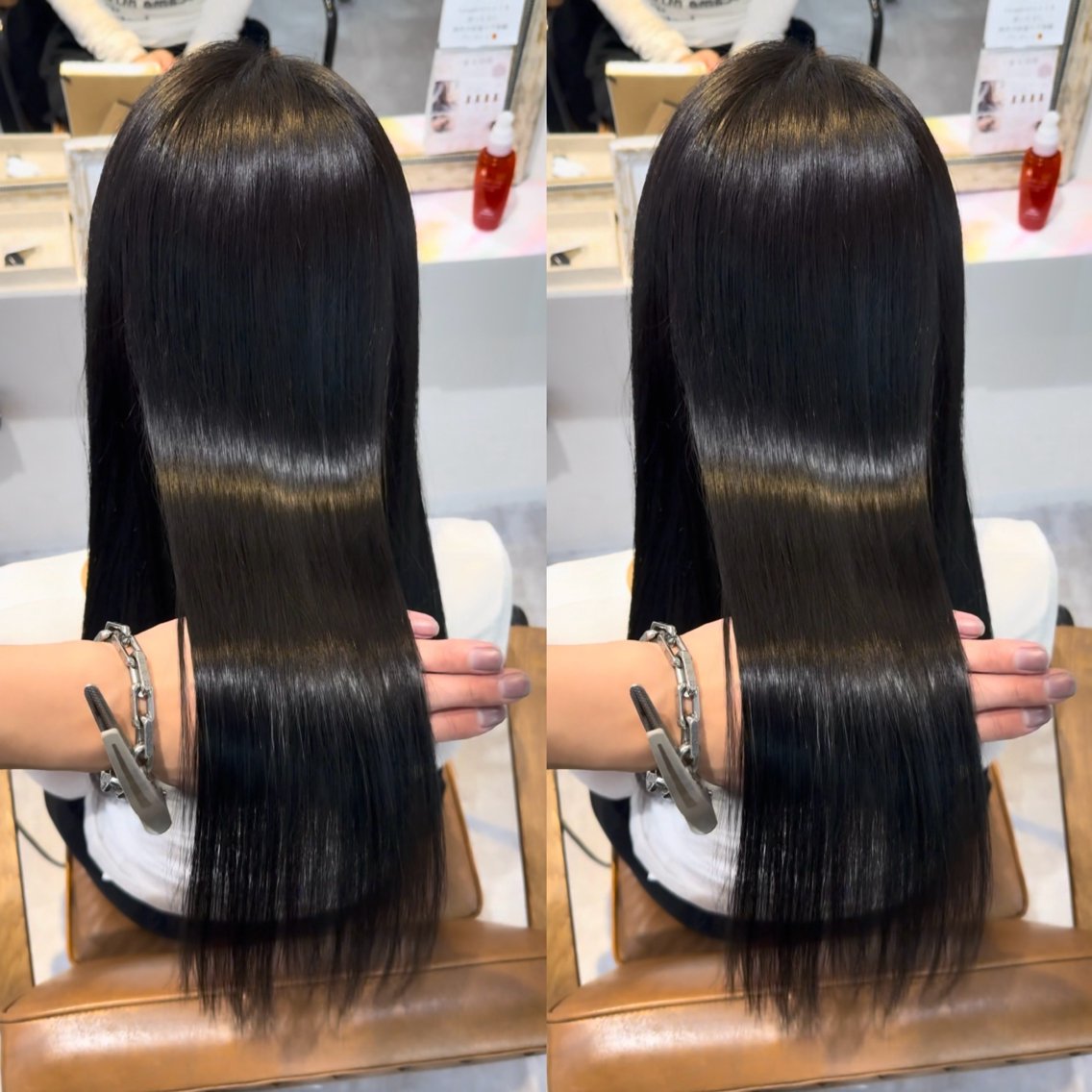 ロング カット 縮毛矯正 トリートメント 縮毛矯正\髪質改善 🫧拓都のヘアスタイル
