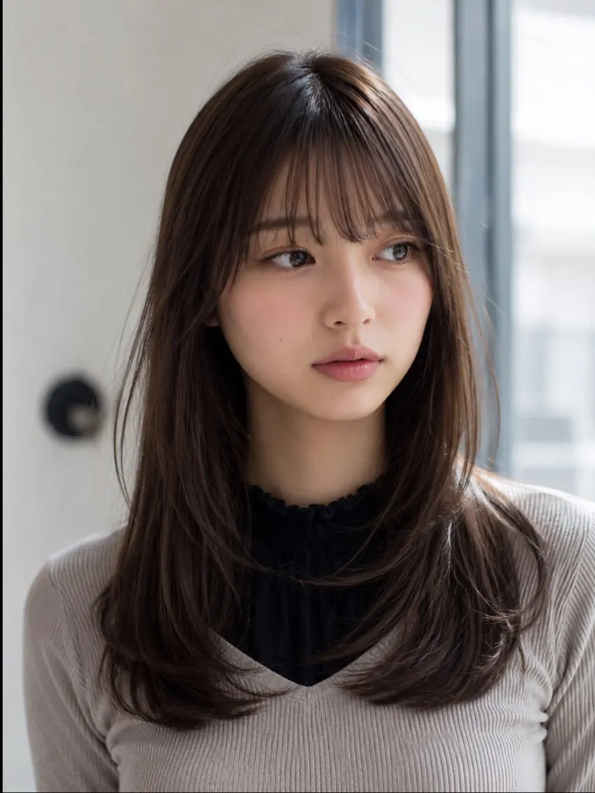 セミロング カット ヘアカラー 艶髪診断で絶対綺麗✨ お悩み解決✨京谷宥✨のヘアスタイル