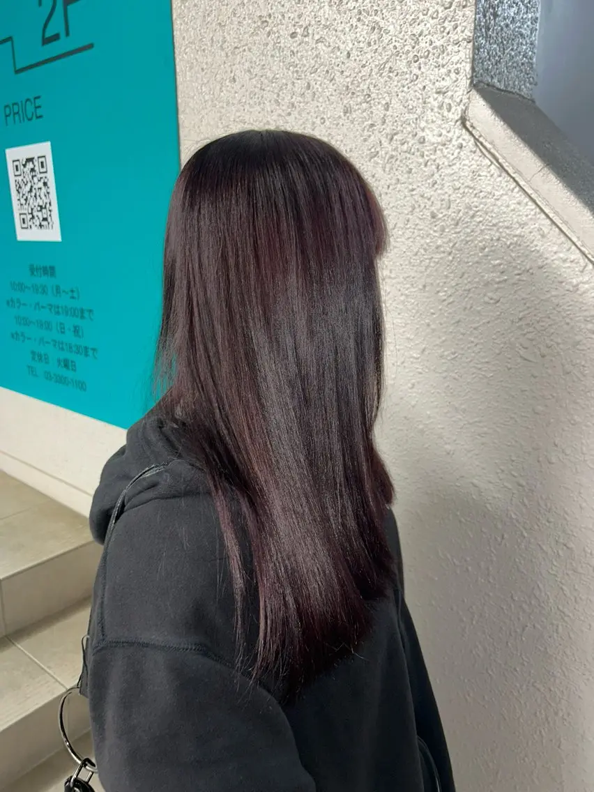 ロング カラー ちもも 🩵ྀིのヘアスタイル