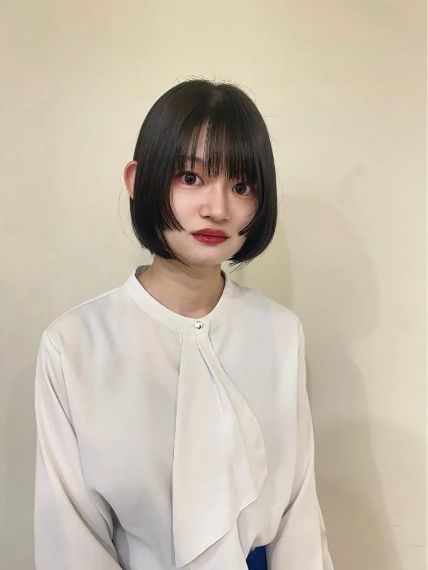 カラー ゆいな/大阪🎀 透明感カラー😳🫧のヘアスタイル