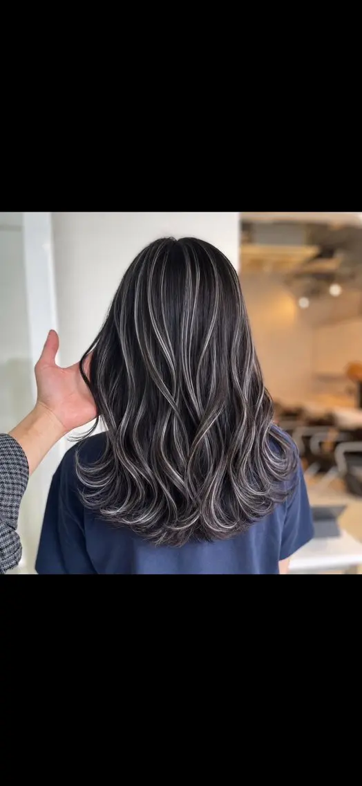 ロング カラー ヘアカラー ハイライトモデル募集 ✨️ALIVEりんのヘアスタイル