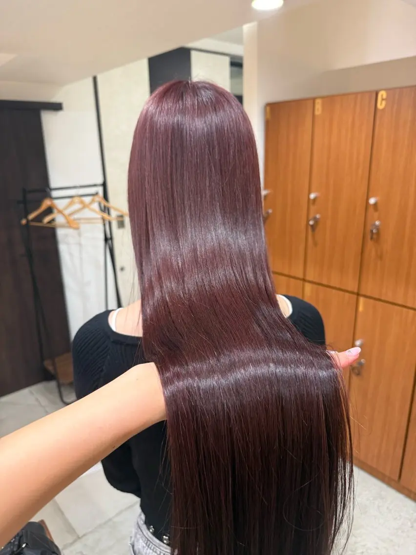 【世界一傷まないカラー】水分量up✨水素カラーフルコース✨(カット+3300)の写真