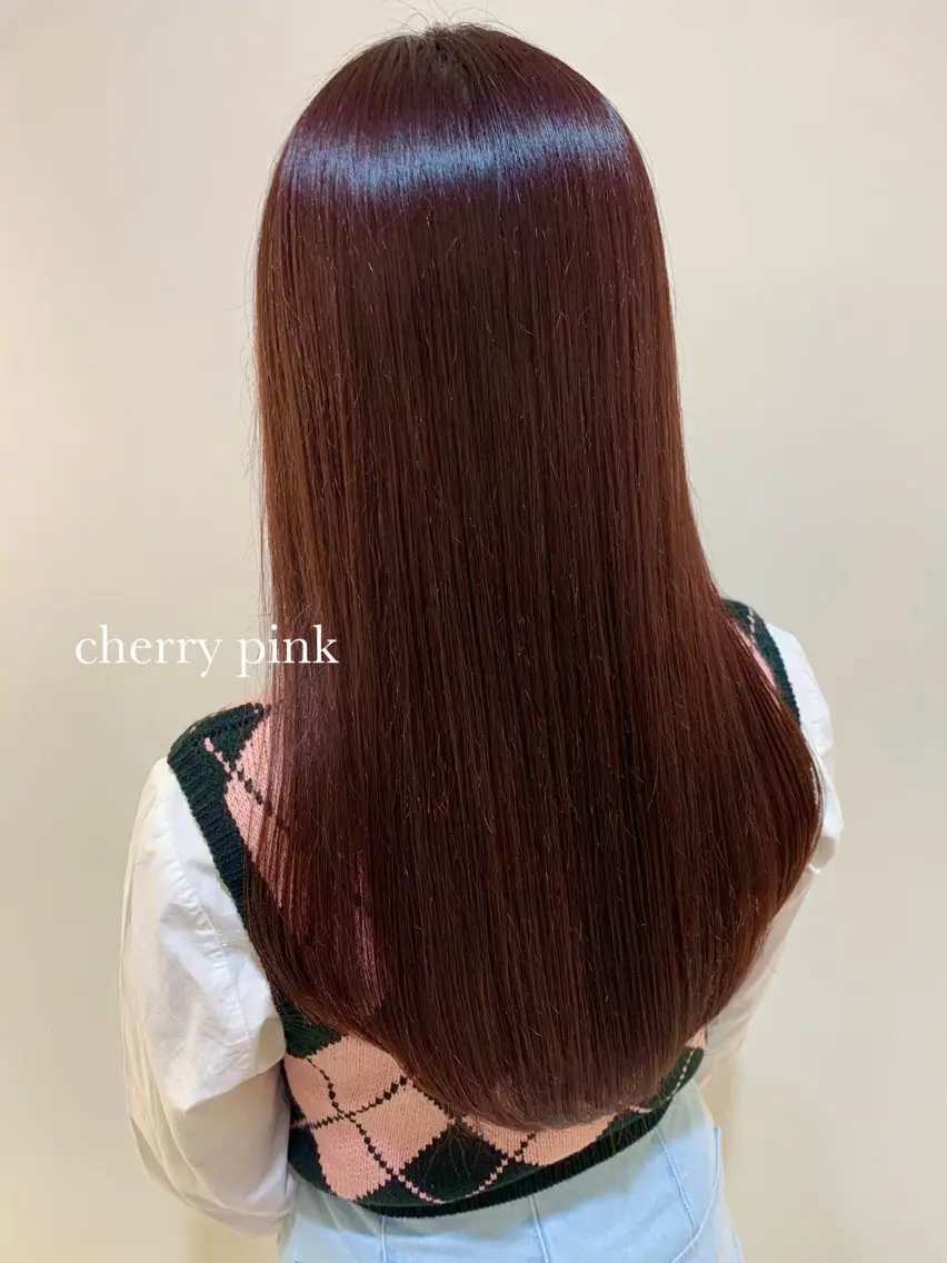 ロング カラー 🍓韓国ヘア レイヤ ーカット🍓笠原 葵のヘアスタイル