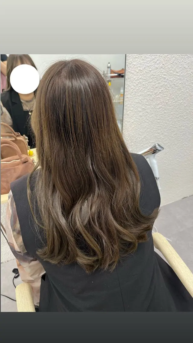 カラー ヘアカラー ひな︎/暖色 柔color🌷のヘアスタイル
