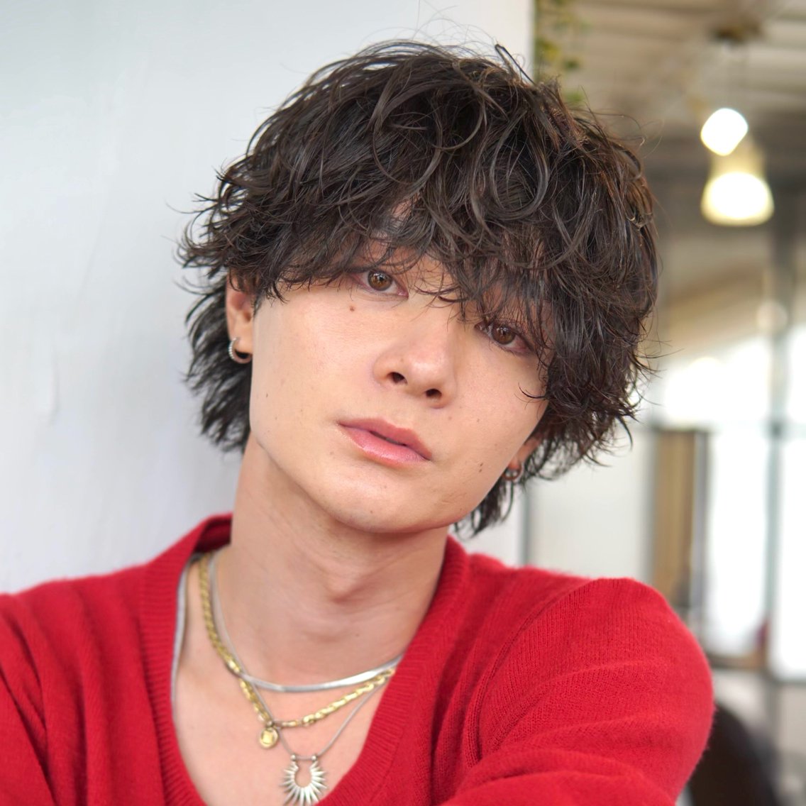 🔥10月限定メニュー🔥骨格補正メンズカット＋シャドウパーマ🌱の写真