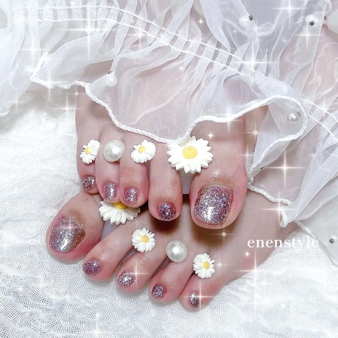 ネイル フットネイル enenstyle YUAのネイルデザイン