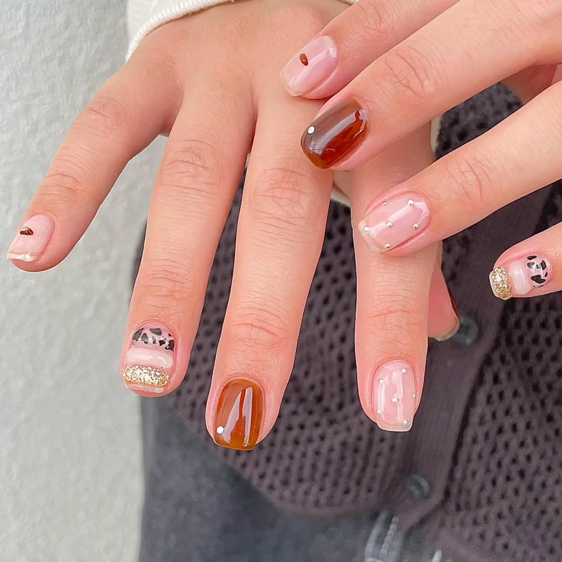 ネイル ハンドネイル Nailsalon BLOOM🌷 山崎のネイルデザイン