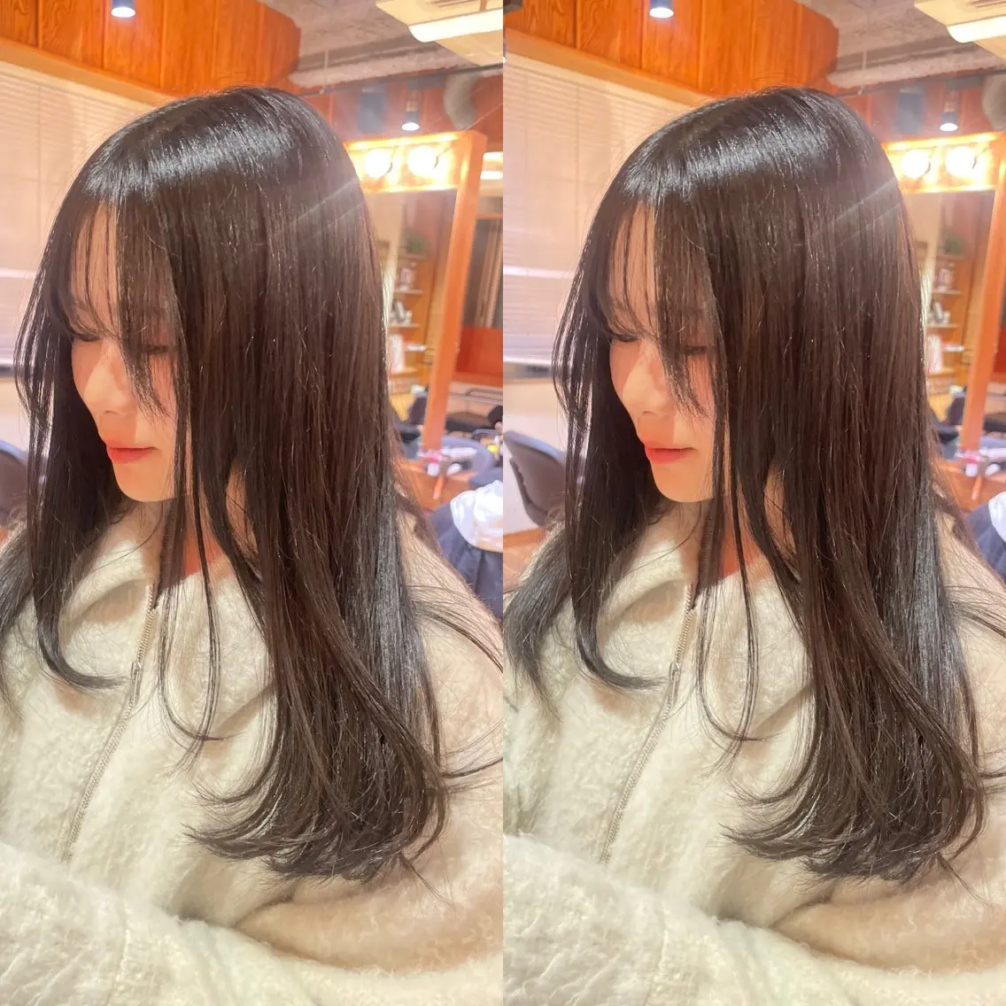 ロング カラー EIGHT MAYUのヘアスタイル