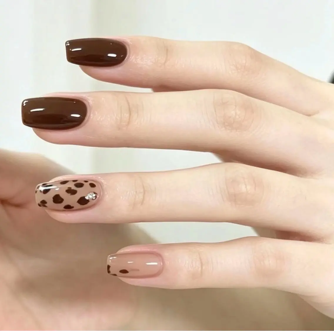ネイル ハンドネイル H3 Nail Tsuki🦋💙のネイルデザイン
