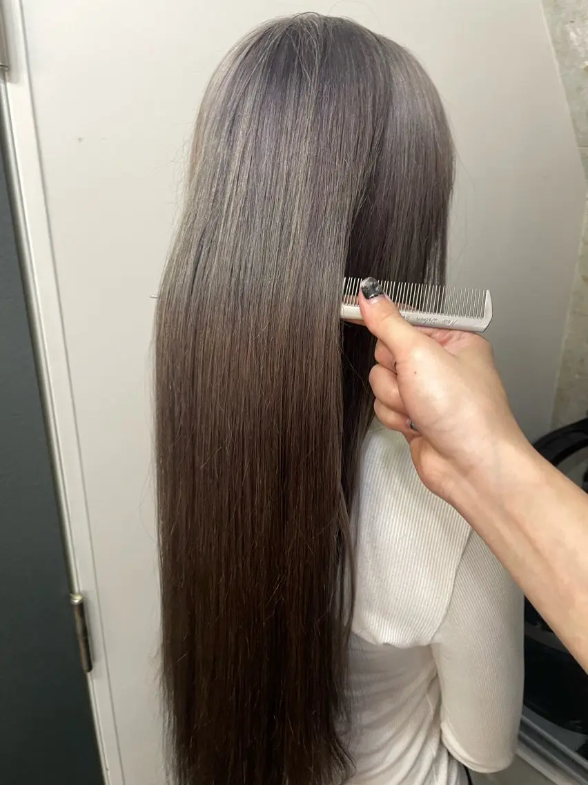 ロング カラー ベージュカラー 透明感カラー ヘアカラー ニュアンスカラー/ 🫧レミ(坊主)のヘアスタイル