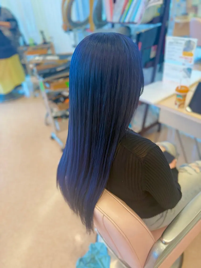 ロング カラー カット トリートメント 伊熊 梨紗のヘアスタイル