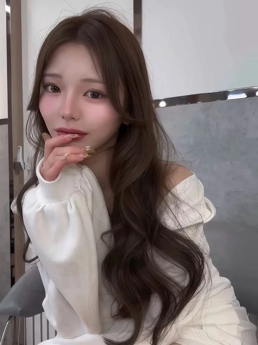 ロング カラー ヘアアレンジ ベージュカラー ブリーチ 透明感カラー ブリーチなしカラー 髪質改善 ヘアカラー トリートメント 【博多髪質改善】 吉村 清志のヘアスタイル