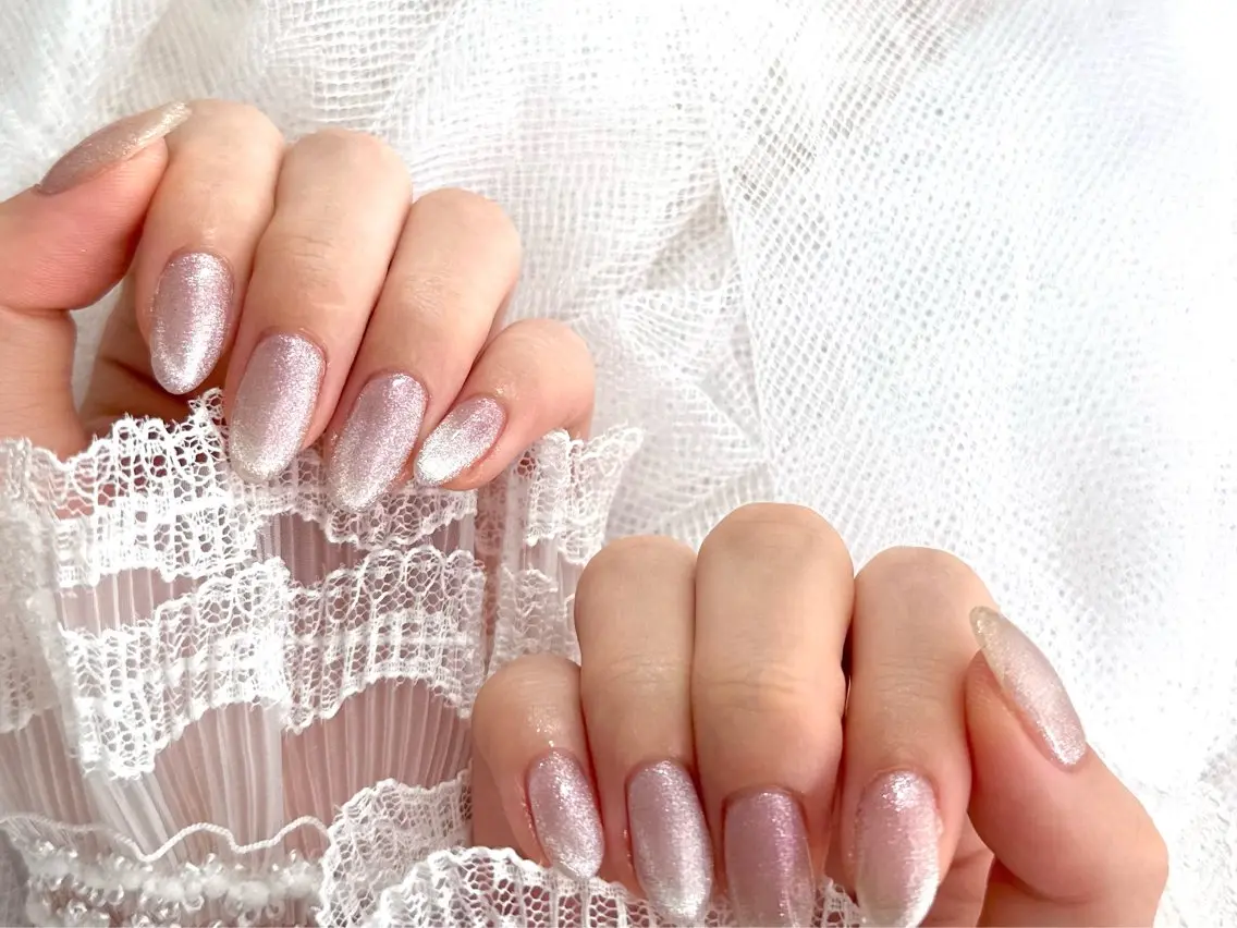 ネイル フラッシュネイル マグネットネイル ワンカラーネイル シンプルネイル ハンドネイル U.nail カワバタのネイルデザイン