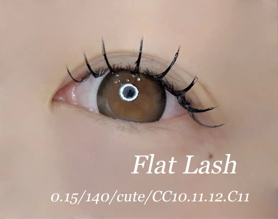 マツエク・マツパ フラットラッシュ eye mor. 村田のマツエク・マツパデザイン