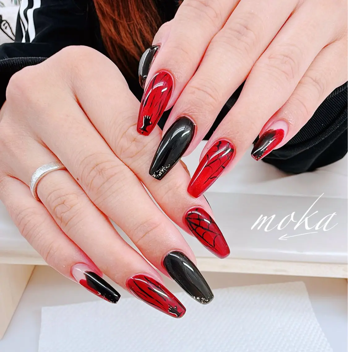 ネイル ハンドネイル ハンドケア 胡蝶蘭レディースサロ ンNailMOKAのネイルデザイン