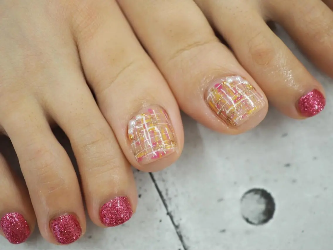 ネイル フットネイル Amu's chikakoのネイルデザイン