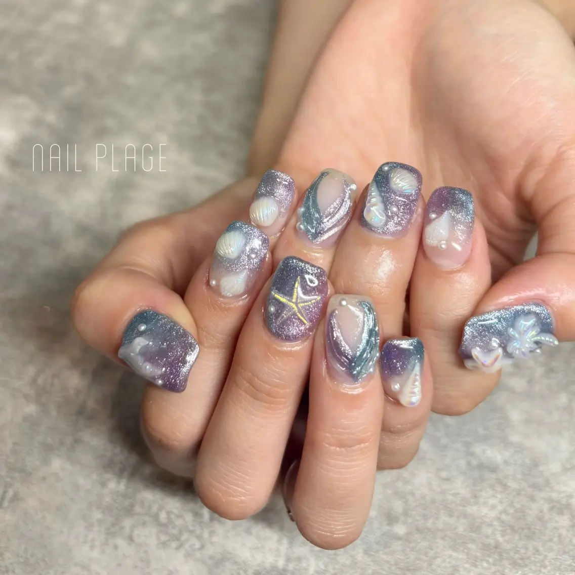 ネイル nail Plage Imai kanaのネイルデザイン