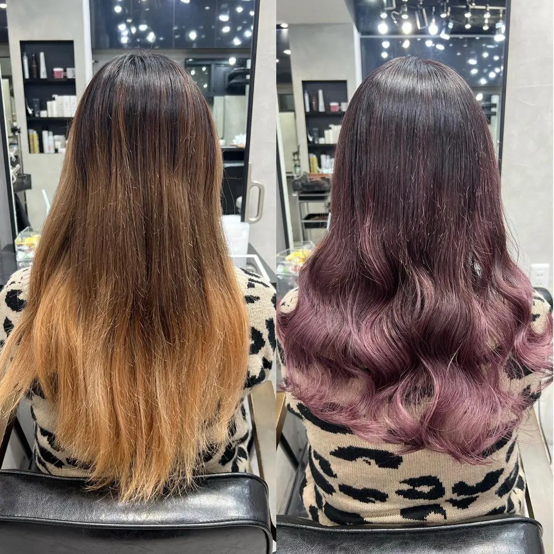 ロング カラー ヘアアレンジ シールエクステ アディクシーカラー アッシュ バレイヤージュ ベージュカラー カット ヘアカラー トリートメント ar+ ❤︎ maiのヘアスタイル