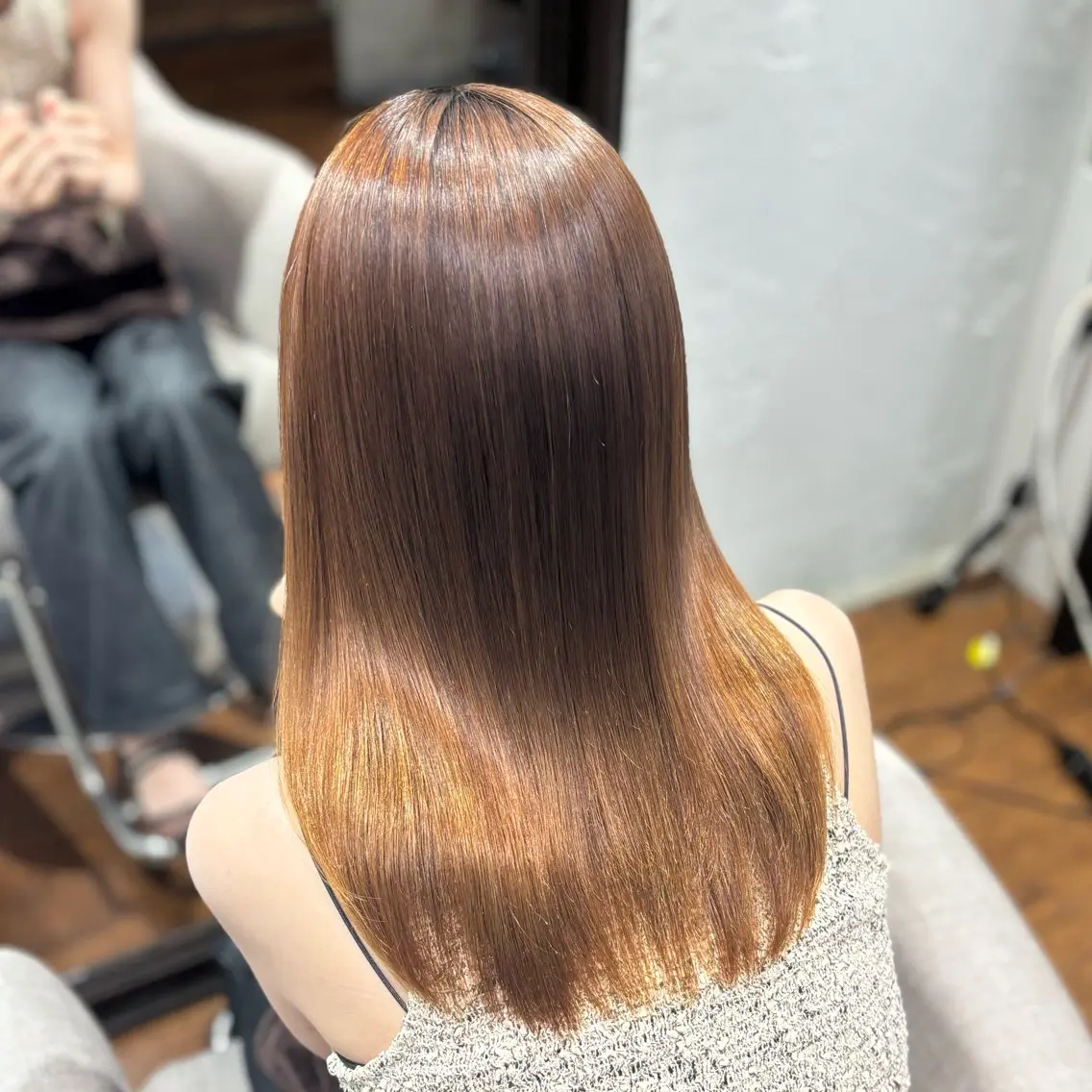 セミロング カット ヘアカラー トリートメント Elsa / yuina💎🫧のヘアスタイル