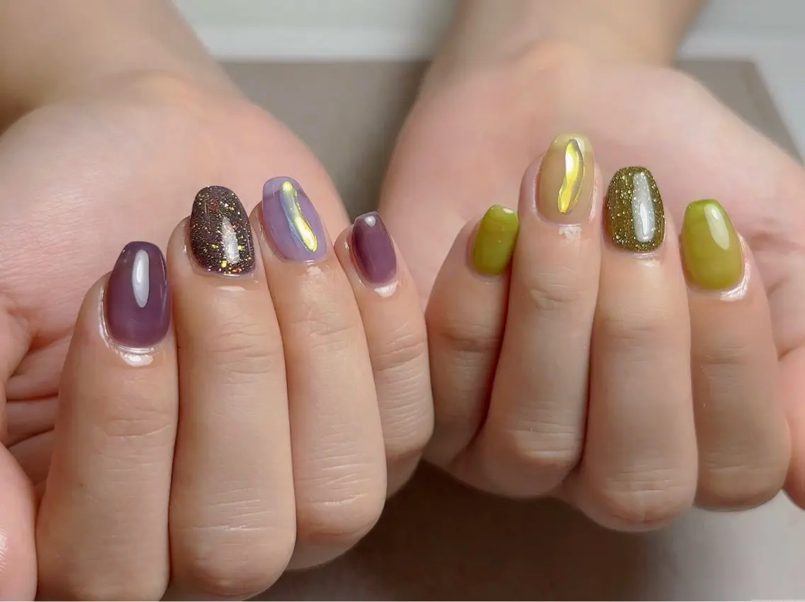 ネイル ハンドネイル ella nail AIのネイルデザイン