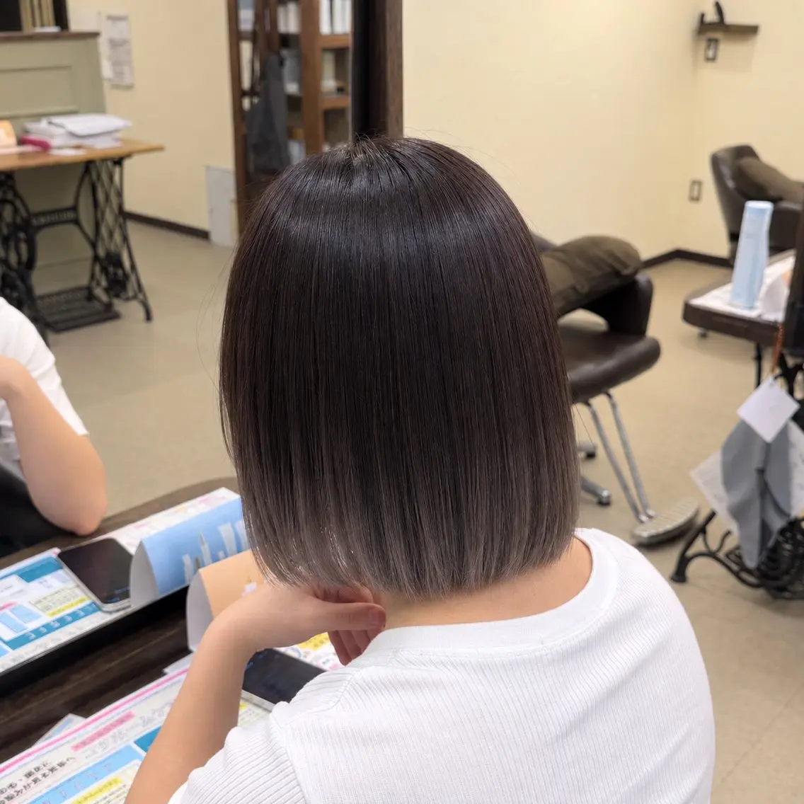 ミディアム カラー グラデーションカラー 星野七海 【 心に効く美髪 】のヘアスタイル