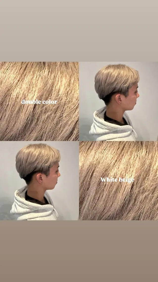 カラー White stone 今村光希のヘアスタイル