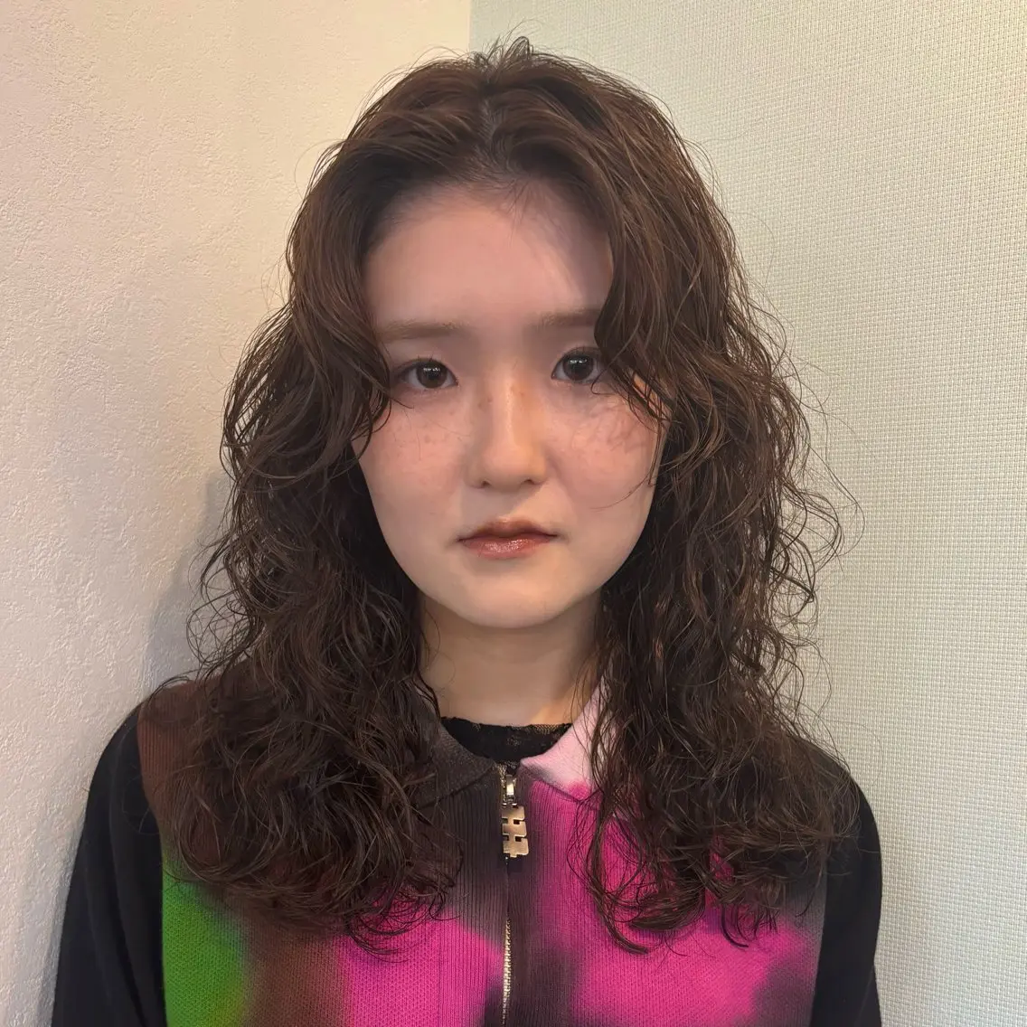 パーマ ブリーチ/デザイン 🎀Kanoのヘアスタイル