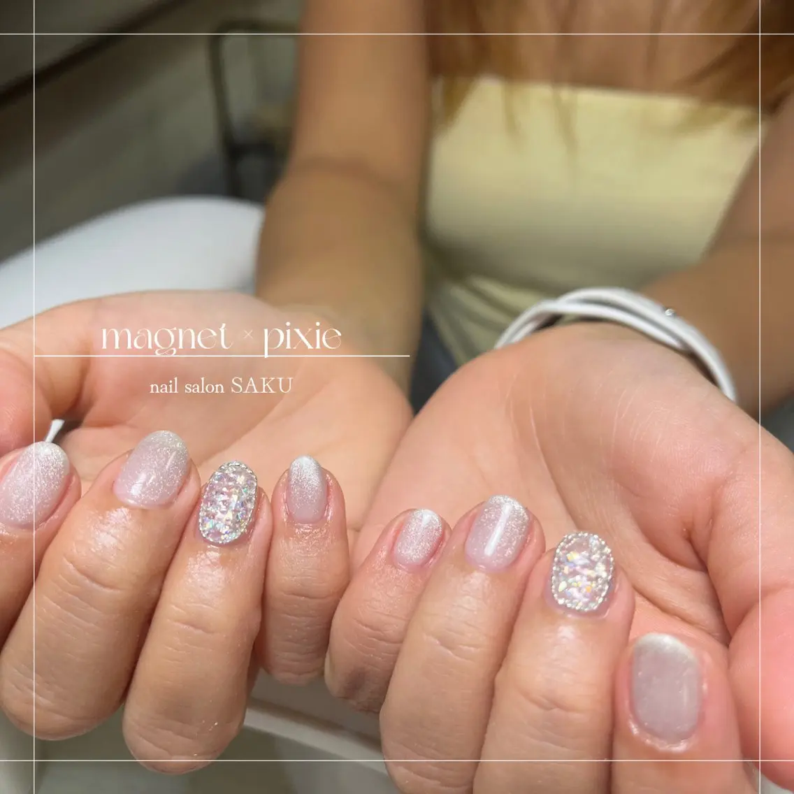 ネイル ニュアンスネイル シンプルネイル SAKU nail 作島茜のネイルデザイン