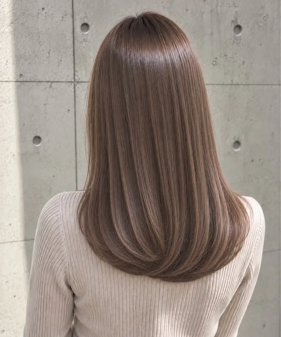 ミディアム MODE K’s西宮 JR西宮のヘアスタイル