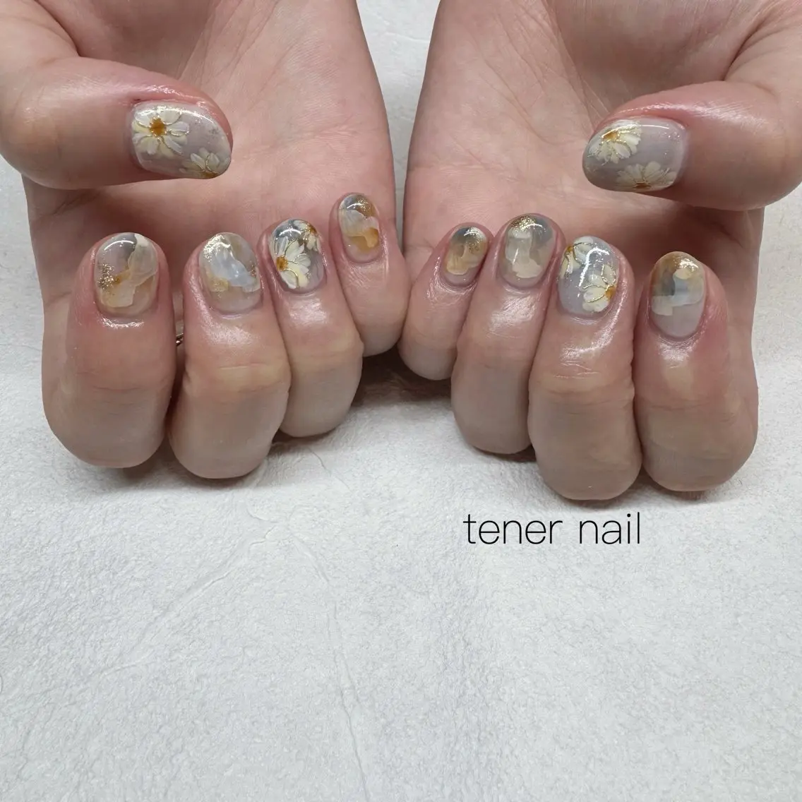 ネイル ニュアンスネイル ハンドネイル テネルネイル tener nailのネイルデザイン