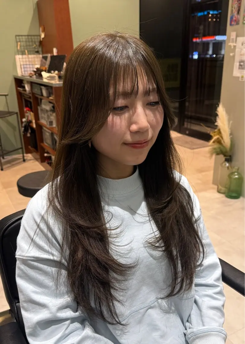ロング 萩原 貴志のヘアスタイル