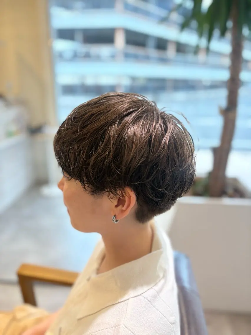 カラー ヘアカラー ヘッドスパ 水野 杏香のヘアスタイル