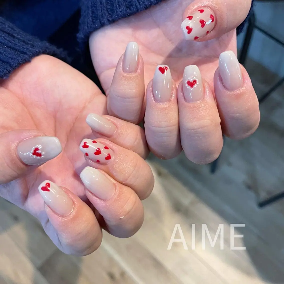 ネイル ハンドネイル AIME （momo）のネイルデザイン