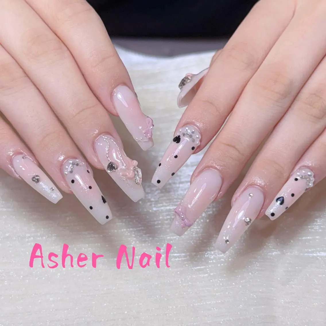 ネイル ハンドネイル ハンドケア Asher-Yuki 🍁のネイルデザイン